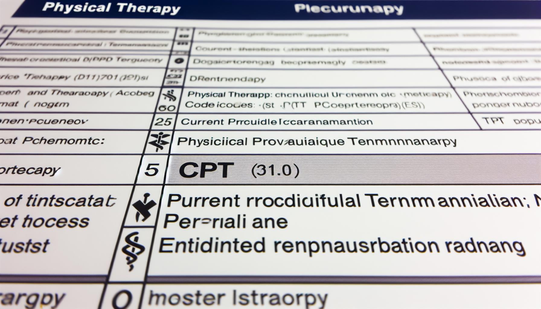 A Complete Guide to Physical Therapy CPT Codes