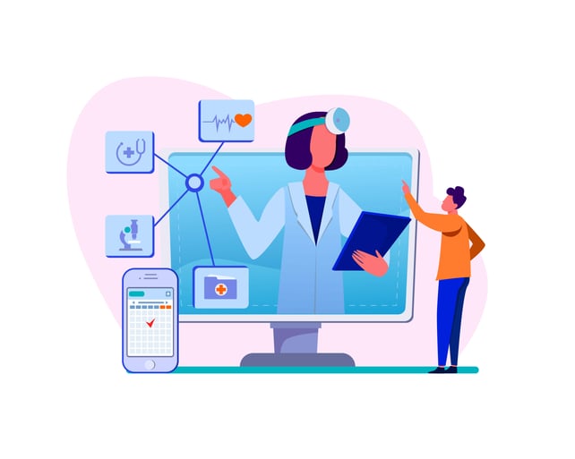 image of successful physician marketing
